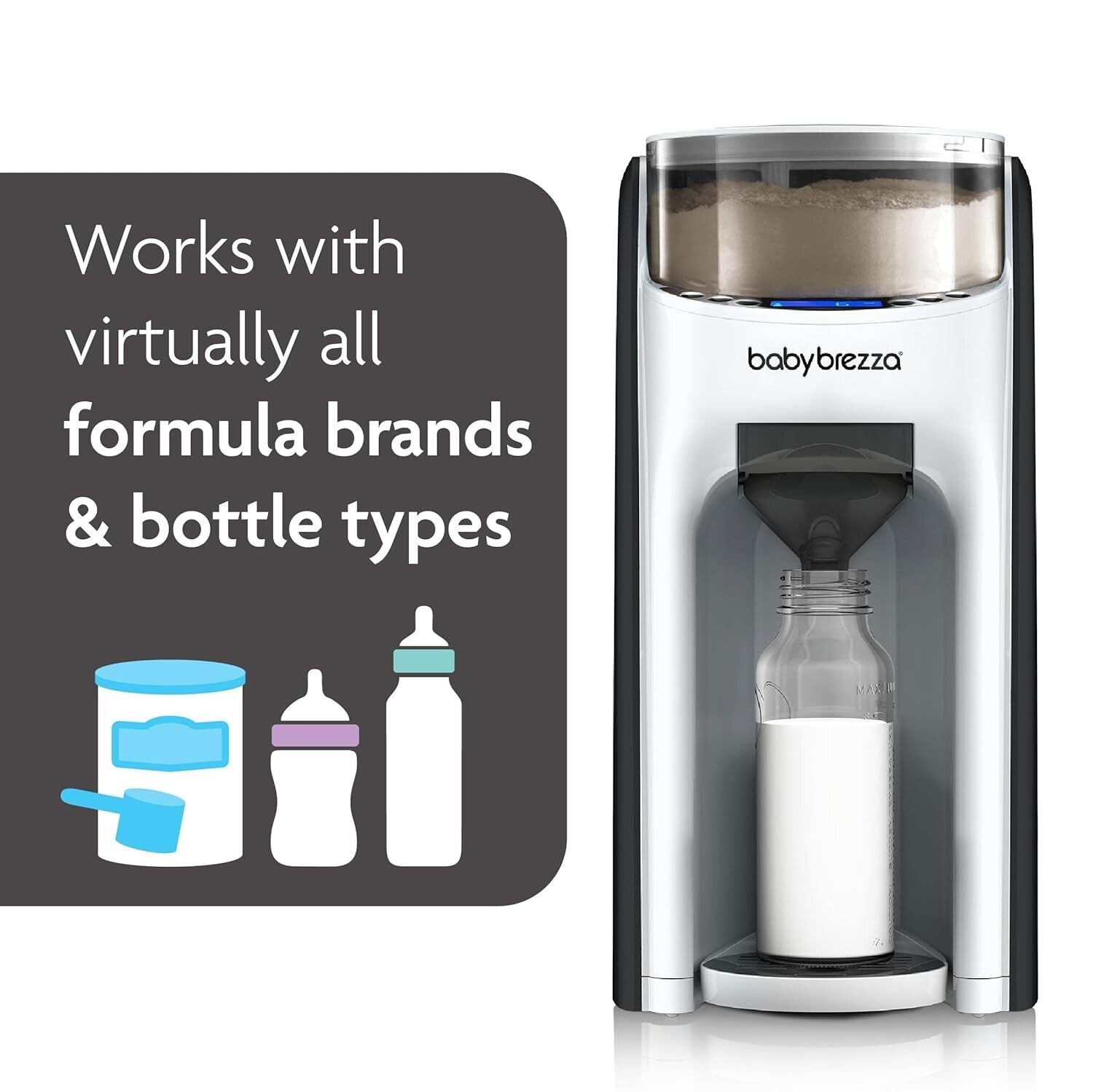 Effortless Baby Bottle Maker - Automatic Mixing with Temperature Control