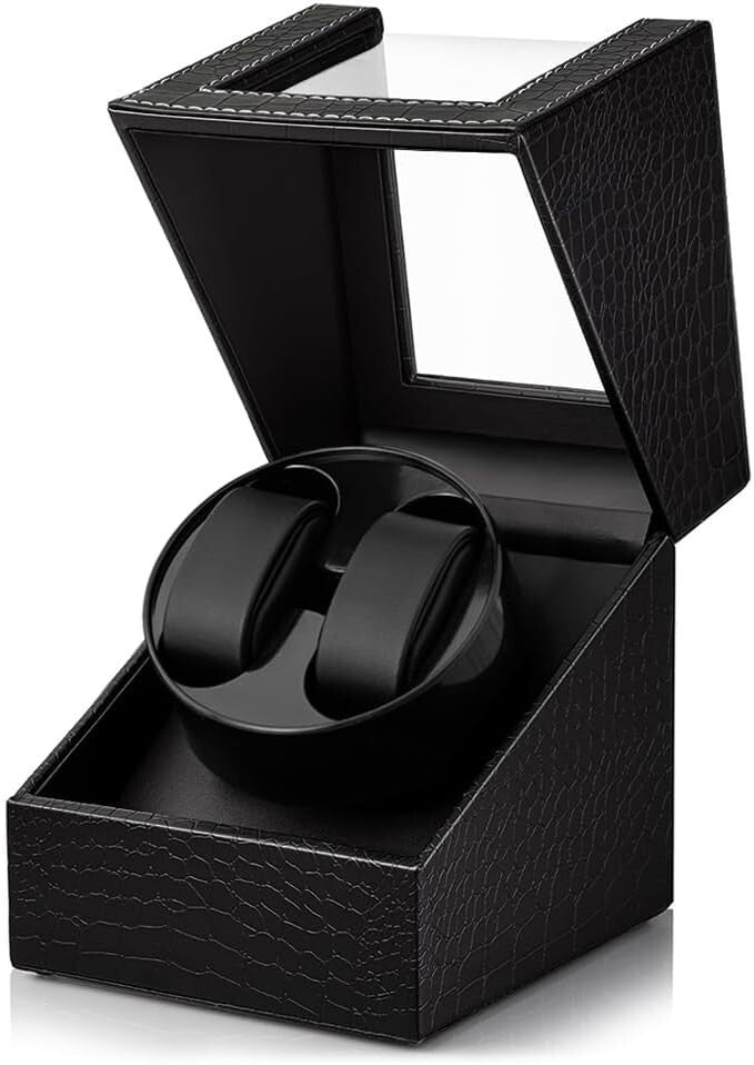 Dual Mode Automatic Watch Winder for Men's & Women’s Watches - Elegant Design
