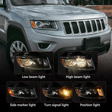 Load image into Gallery viewer, Right Side Replacement Headlamp for Jeep Grand Cherokee 2014-2016 - Easy Install