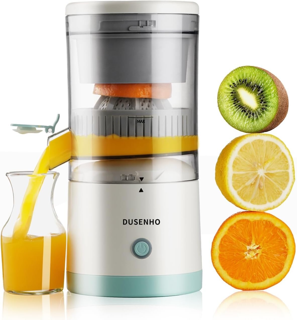 Portable Electric Juicer with USB-C Charging - Ideal for On-the-Go Citrus Lovers