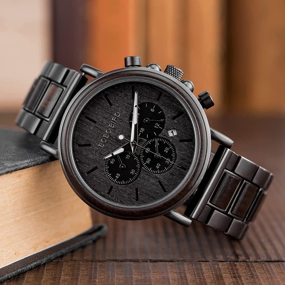 Elegant Engraved Watch for Men - Perfect Gift for Birthdays or Special Occasions