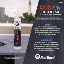 Load image into Gallery viewer, High-Performance 280 ml Silicone Sealant for HVAC - 12 Pack, Waterproof Adhesive