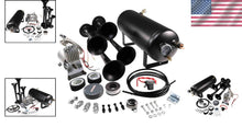 Load image into Gallery viewer, Super Loud 12V Train Horn System with 1.5 Gallon Tank – Perfect for All Vehicles