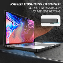 Load image into Gallery viewer, MacBook Pro 14 inch Rugged Hard Shell Case with Shock Absorber - Black