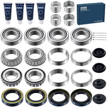 Load image into Gallery viewer, Alloy Steel 4 Set Trailer Wheel Hub Kit with Dust Cover &amp; Cotter Pin Included