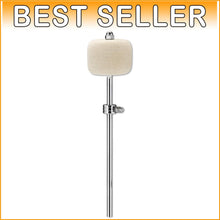 Load image into Gallery viewer, Premium Silver Felt Bass Drum Beater - 12x4x3 Inch for Traditional Tone