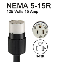 Load image into Gallery viewer, Premium 220V-250V to 110V-125V Electrical Plug Adapter, 20A Capacity, 10AWG