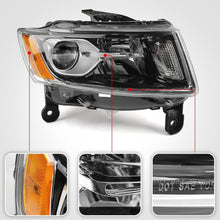 Load image into Gallery viewer, Right Side Replacement Headlamp for Jeep Grand Cherokee 2014-2016 - Easy Install