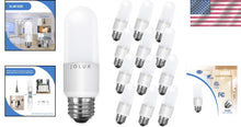 Load image into Gallery viewer, 800 Lumen LED Stick Bulbs - Energy-Efficient, 12-Pack, 11,000 Hour Lifespan