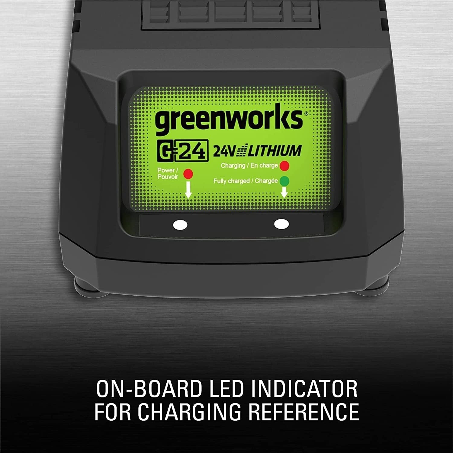 G24 24V Lithium-Ion Battery Charger - Perfect for Tools, Lightweight Design