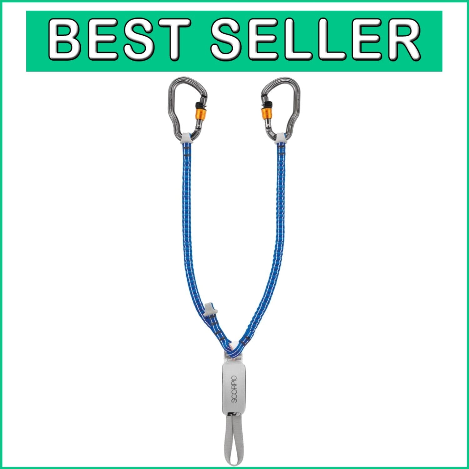 Petzl Scorpio Vertigo Lanyard Set - Durable, Comfort-Enhanced Climbing Gear