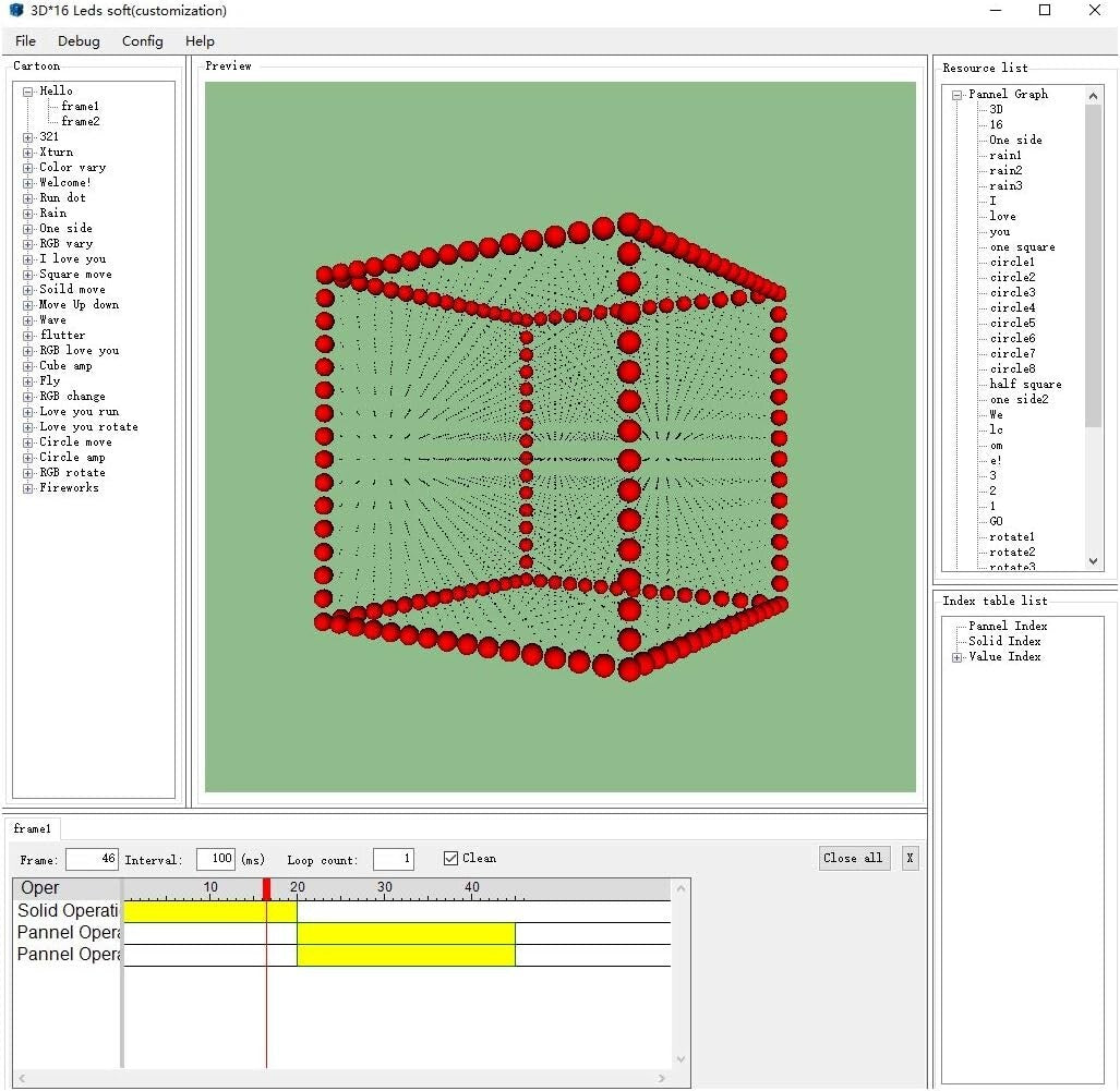 Mini 3D LED Cube DIY Project Kit - Fun Electronics Soldering Experience