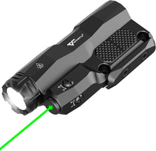 Load image into Gallery viewer, Picatinny M-LOK Tactical Flashlight with Touch Pad &amp; 2400 Lumens Light Power