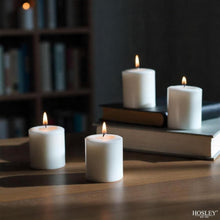 Load image into Gallery viewer, Premium Quality Unscented White Votive Candles - 144 Count for Weddings &amp; Spas