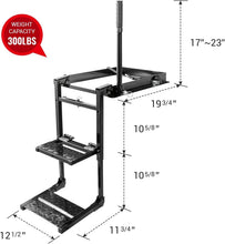Load image into Gallery viewer, Telescopic Handrail Tailgate Step Ladder - Easy Install for Trucks &amp; Trailers