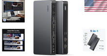Load image into Gallery viewer, Revodok Pro 209 USB C Docking Station - 9-in-1 Dual 4K@60Hz for Mac &amp; Windows