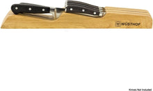 Load image into Gallery viewer, Natural Wood 7-Slot In-Drawer Knife Storage - Elegant &amp; Space-Saving Solution