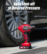 Load image into Gallery viewer, Multi-Purpose 20V Tire Inflator - Lightweight, Fast, with Tool Bag Accessory