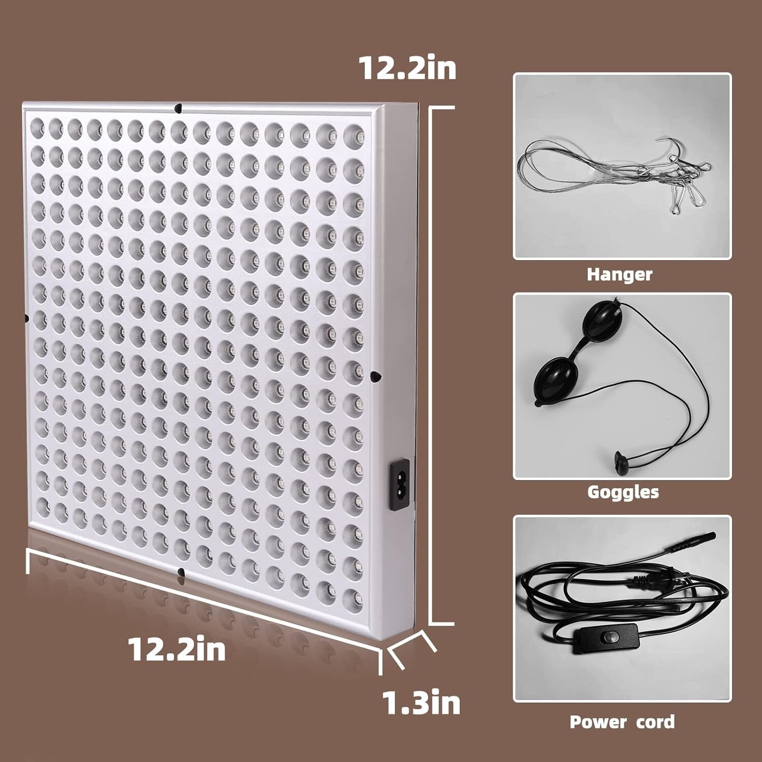Dual Wavelength LED Red Light Therapy Device for Skin Health & Joint Pain Relief