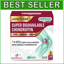 Load image into Gallery viewer, Advanced Chondroitin Glucosamine Capsules – 120 Vegan Joint Support Capsules