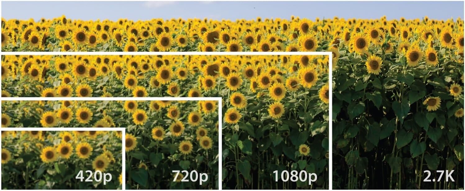 48MP Waterproof Digital Camera with Dual LCD Screens - 2.7K Video Capture