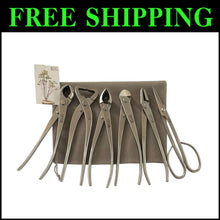 Load image into Gallery viewer, Comprehensive Bonsai Tool Set: Stainless Steel Equipment for Garden Masters