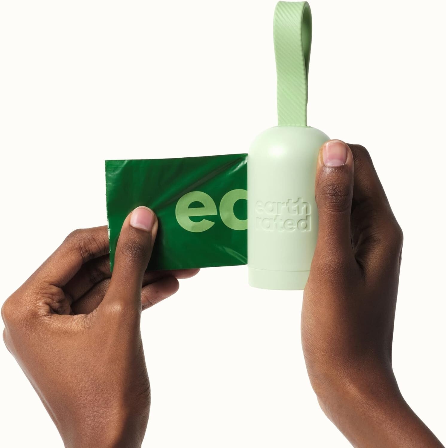 Durable Dog Poop Bag Holder with 900 Lavender Bags - Compact & Leakproof Design