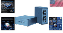Load image into Gallery viewer, Compact 2025 IT13 Mini PC, Core i9, 32GB RAM, 1TB SSD, WiFi 6E, Dual 8K Support