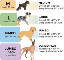 Load image into Gallery viewer, Supportive Quilted Orthopedic Dog Couch for Large Dogs - Machine Washable Cover