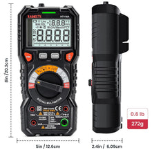 Load image into Gallery viewer, Compact 6000 Counts Digital Multimeter - Battery Operated with Backlight Display