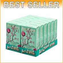 Load image into Gallery viewer, Low-Calorie Green Tea Stix with Ginseng - Mixed Flavors, Quick Refreshment Pack