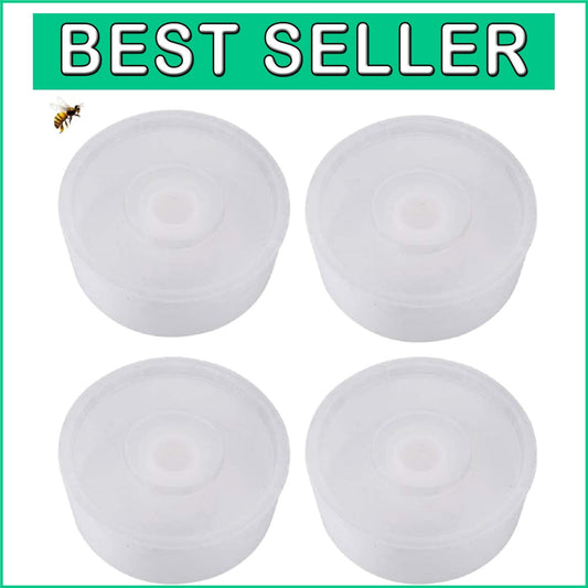 Modern Design 4-Piece Bee Feeder Set - 3.1L, Ideal for Efficient Beekeeping
