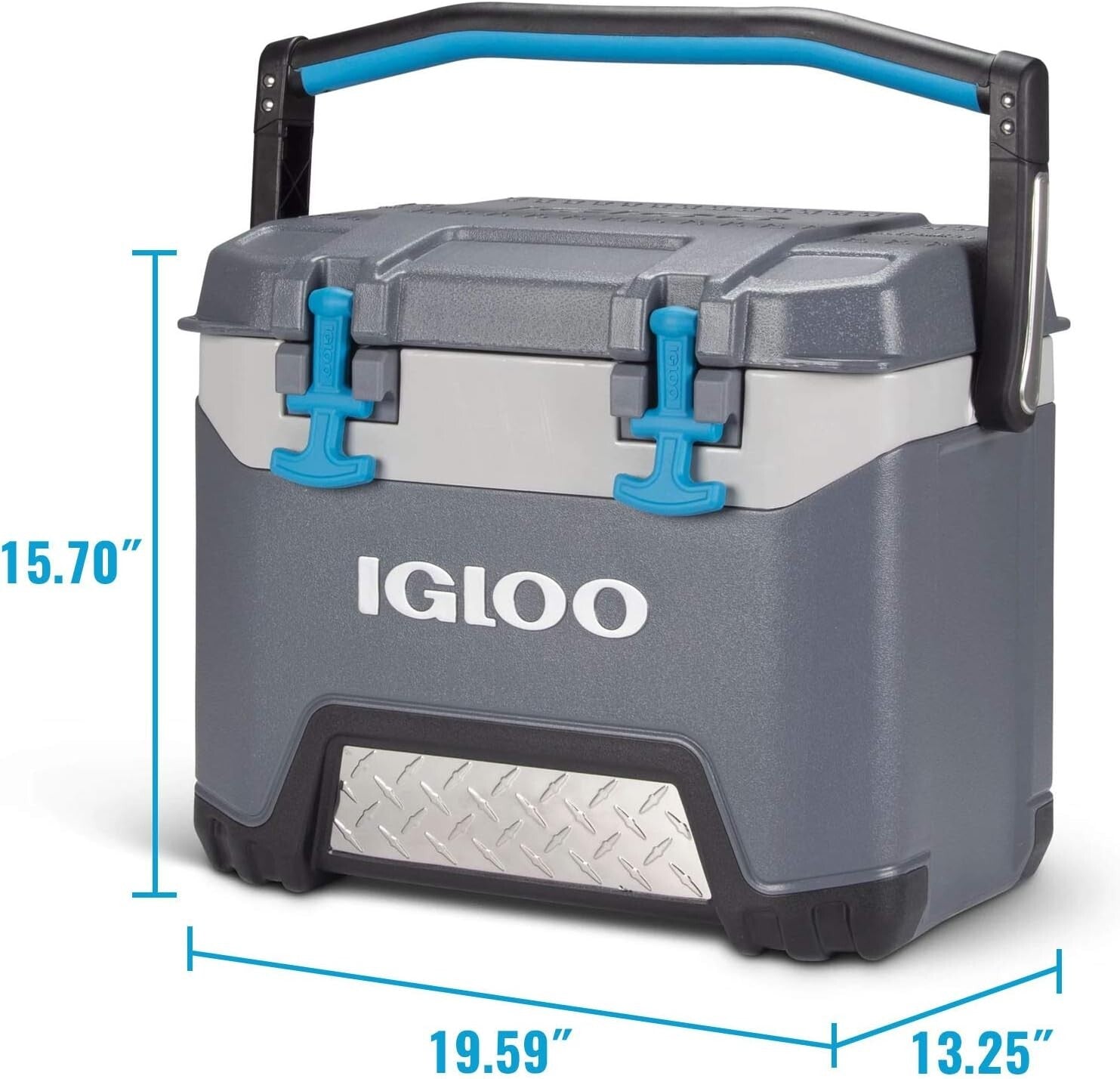 Lightweight 25 QT Igloo Hard Cooler - Perfect for Camping and Fishing