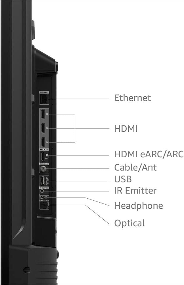 55" Alexa-Enabled 4K UHD TV - HDR Streaming, Live TV, and HDMI Connectivity