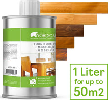 Load image into Gallery viewer, Danish Emulsified Wood Oil - A Natural Solution for Teak, Oak &amp; Walnut Furniture