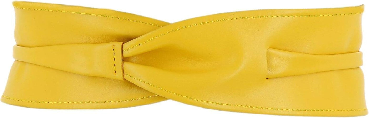 Timeless Women's Italian Leather Obi Belt - Adjustable Elegance for All-Outfits