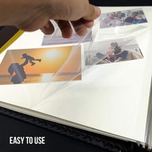 Load image into Gallery viewer, Elegant Vintage Leather Photo Album - 80 Self-Adhesive Pages for Memories