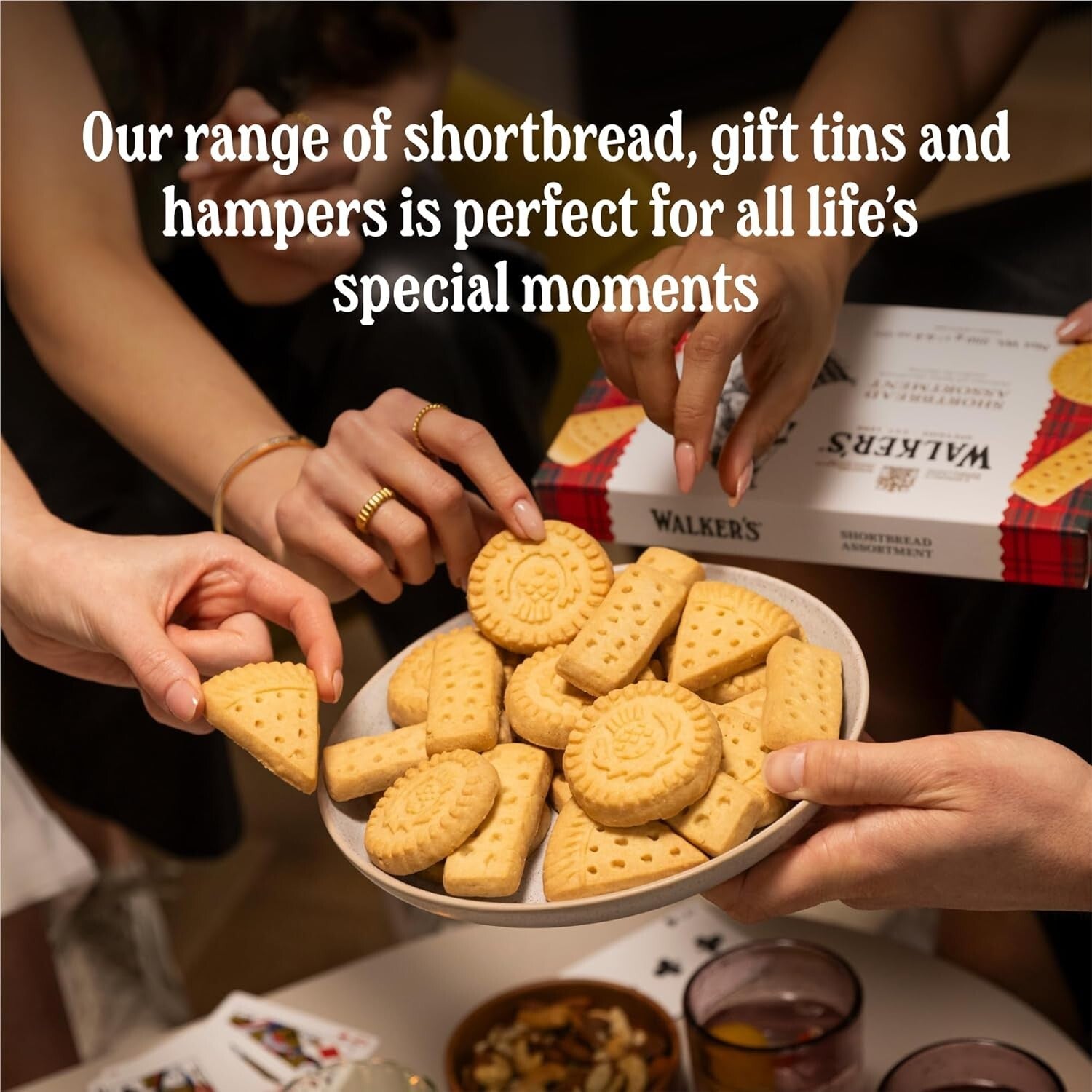 Classic Scottish Shortbread Cookies - All-Butter Petticoat Tails, 5.3 Oz Boxes