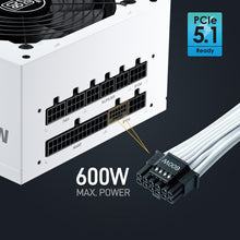 Load image into Gallery viewer, Game-Ready 850W ATX 3.1 Power Supply with Native 12VHPWR Cable - Gold Certified