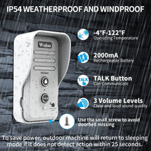 Load image into Gallery viewer, Wireless Intercom Doorbell Chime – 1/2 Mile Range, 20 Chimes &amp; Waterproof Design