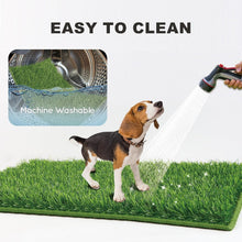 Load image into Gallery viewer, Spacious Indoor-Outdoor Dog Toilet: Ultra-Absorbent Grass Pad for Large Breeds