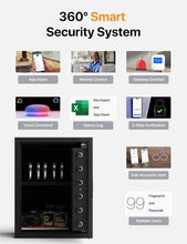 Load image into Gallery viewer, Alloy Steel Digital Safe with Voice Command &amp; Emergency Charger - 0.5 Cubic Feet