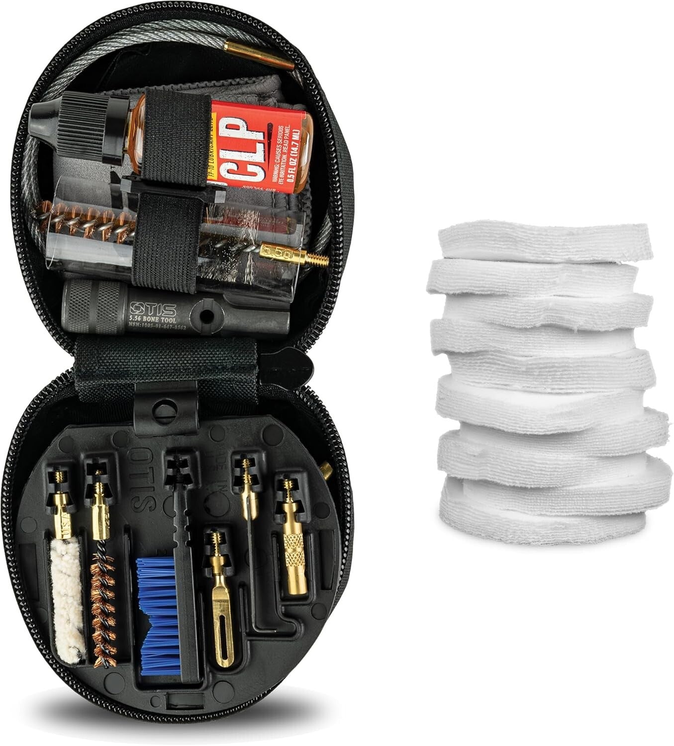 Breech-to-Muzzle .223/5.56 Cleaning Kit with Extra Patches for Optimal Care