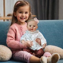Load image into Gallery viewer, Lifelike 18-Inch Newborn Reborn Baby Doll Girl - Safe for Kids 3+ Gift Set