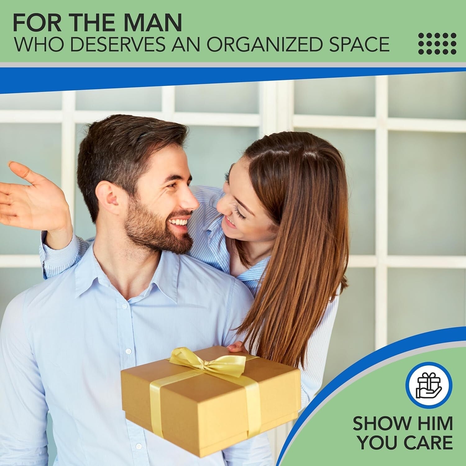 Elegant Rustic Gray Nightstand Organizer - Functional Dock for Phone & Wallet