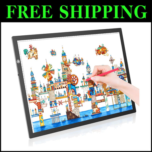 Dimmable Touch-Control A2 LED Light Pad - Perfect for Calligraphy & Animation