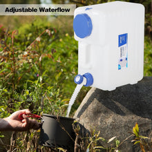 Load image into Gallery viewer, Compact 15L Portable Water Jug with Spigot - Perfect for Emergency Preparedness