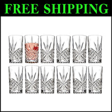 Load image into Gallery viewer, Handcrafted Dublin Crystal Highball Glasses - Perfect for Entertaining &amp; Gifting