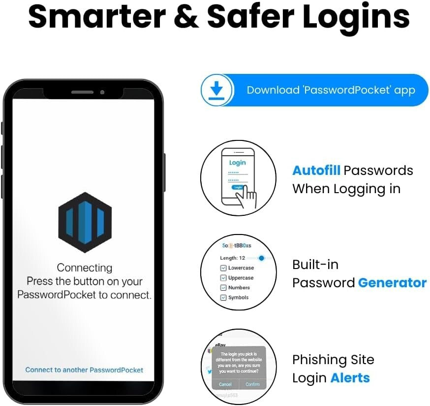 Efficient Password Management: Bluetooth Solid State Drive for 1,000 Credentials