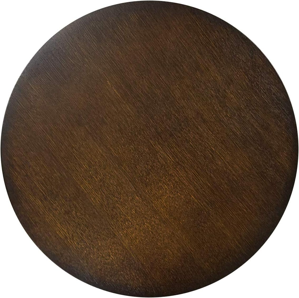 Espresso Finish 21-Inch Spinning Lazy Susan for Elegant Dining Experience